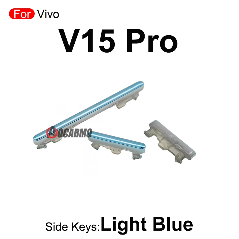 For Vivo V15/V15 Pro Power On Off Volume Side Key Buttons Replacement Repair Parts