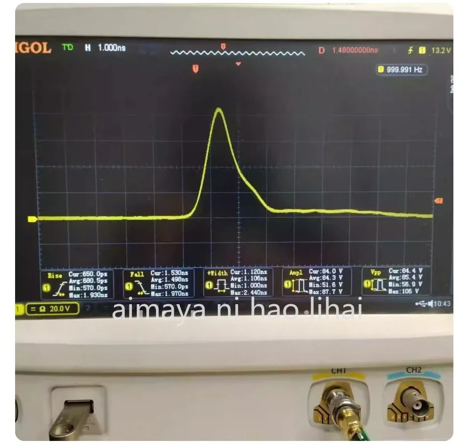 85V Fast Edge Pulse Generator Module with Nanosecond Level Support for External Triggering