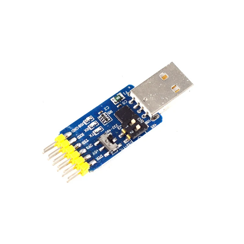 NEW USB CP2102 To TTL RS232 USB TTL To RS485 Mutual Convert 6 In 1 Convert Module Good UART Upgrade Board