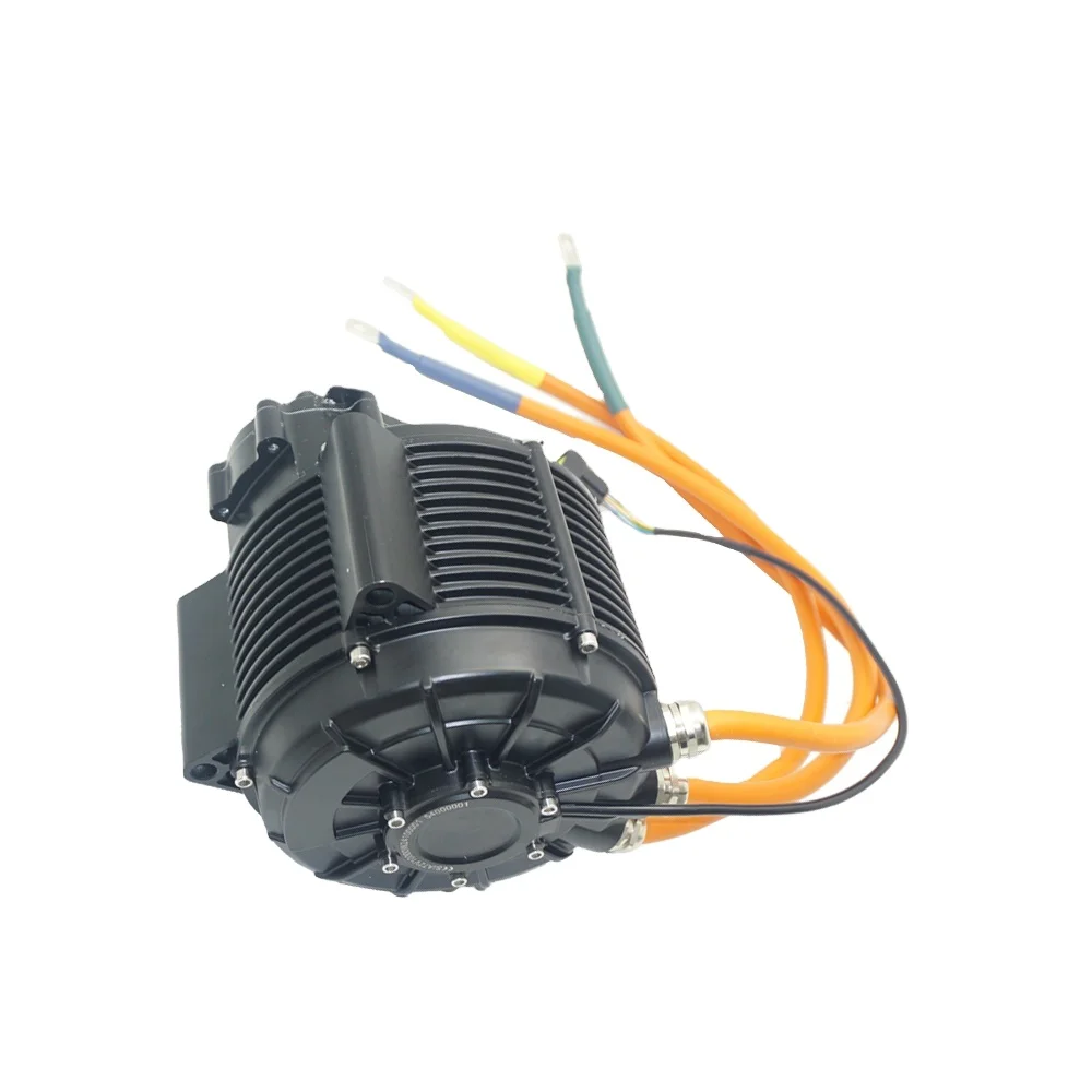 

QS MOTOR QS165 60H 12kW IPM PMSM Mid Drive Motor With 1:2.37 Gearbox And 14T Sprocket Encoder And Hall Type