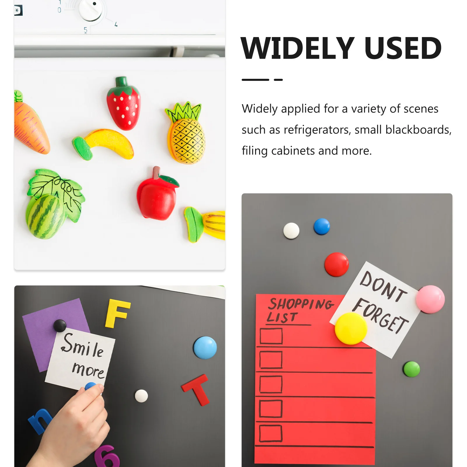 5 قطع من الصفائح المغناطيسية المرنة ذاتية اللصق، مادة مطاطية لتثبيت الحرف اليدوية لتزيين المنزل ومنظمة الثلاجة