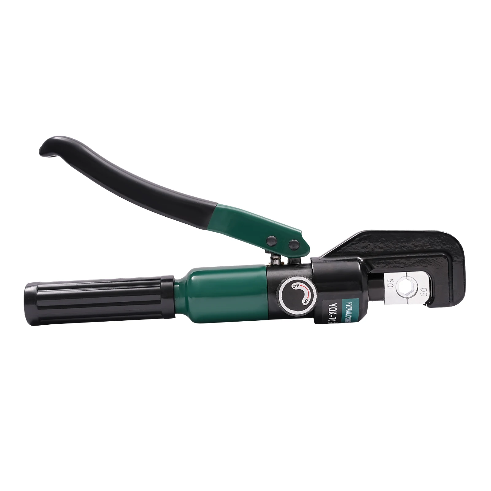 Handbetriebenes hydraulisches Crimpwerkzeug YQK-70, 60KN manueller Crimper mit 8 Paar Matrizen, Crimpbereich Cu 4-70mm², Sechskant-Crimpform – Detail 19