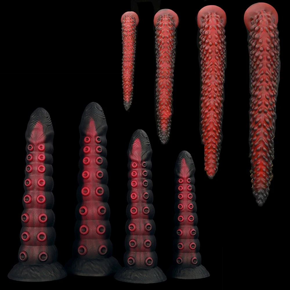 Silicone Long Tentacle Butt Plug Anal Plug Masturbator Dildo Anal Deep Stimulation Dilator Prostate Massager Adult Toys Sex Toys