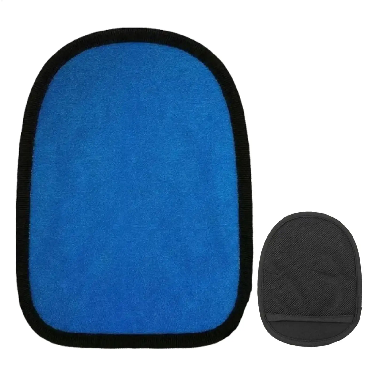 1Pc Sand Wipe Off Mitts Stripe Sand Remover for Beach Beach Sand Remover Cleaner Mitts Bag