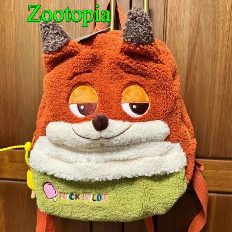

Аниме Zootopia Fox Nick Fox Judy Toys плюшевый рюкзак с героями мультфильмов, большой вместительный рюкзак, милый подарок на день рождения для девочек, маленькая сумка