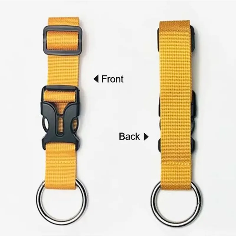

1pc Backbin Belt Buckle Luggage Band Multifunctional Backpack Nylon Hanging Buckle Portable Suitcase Hook Hanging Buckle