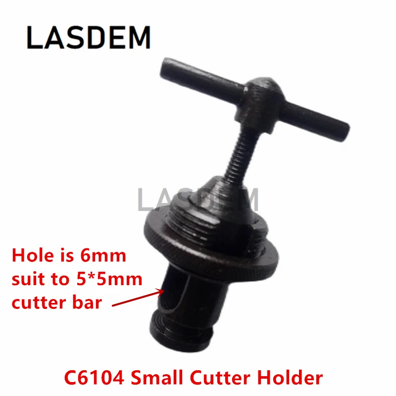 C6104 Clock and Watch Desktop Lathe Fixed Turning Tools Holder Cutter Post Tower Turret Cutting Bar