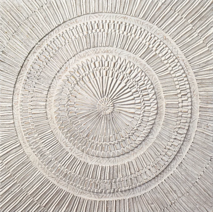 

Customized Size Mural Circular Geometric Pattern Gypsum Carving Background Mural Home Decoration Bedhead Sofa mural 3d wallpaper