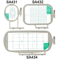 Sewing and Embroidery Hoop for Brother Innovis M280D SE600 SE270D SE350 PE550D M230E PE535 SE400 Babylock Machine Frame