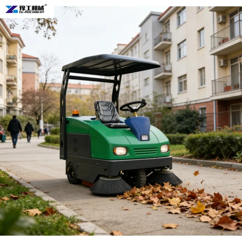 High-quality New Ride-on Industrial Sweeper Suitable for Commercial Cleaning Scenarios Such As Warehouses and Roads