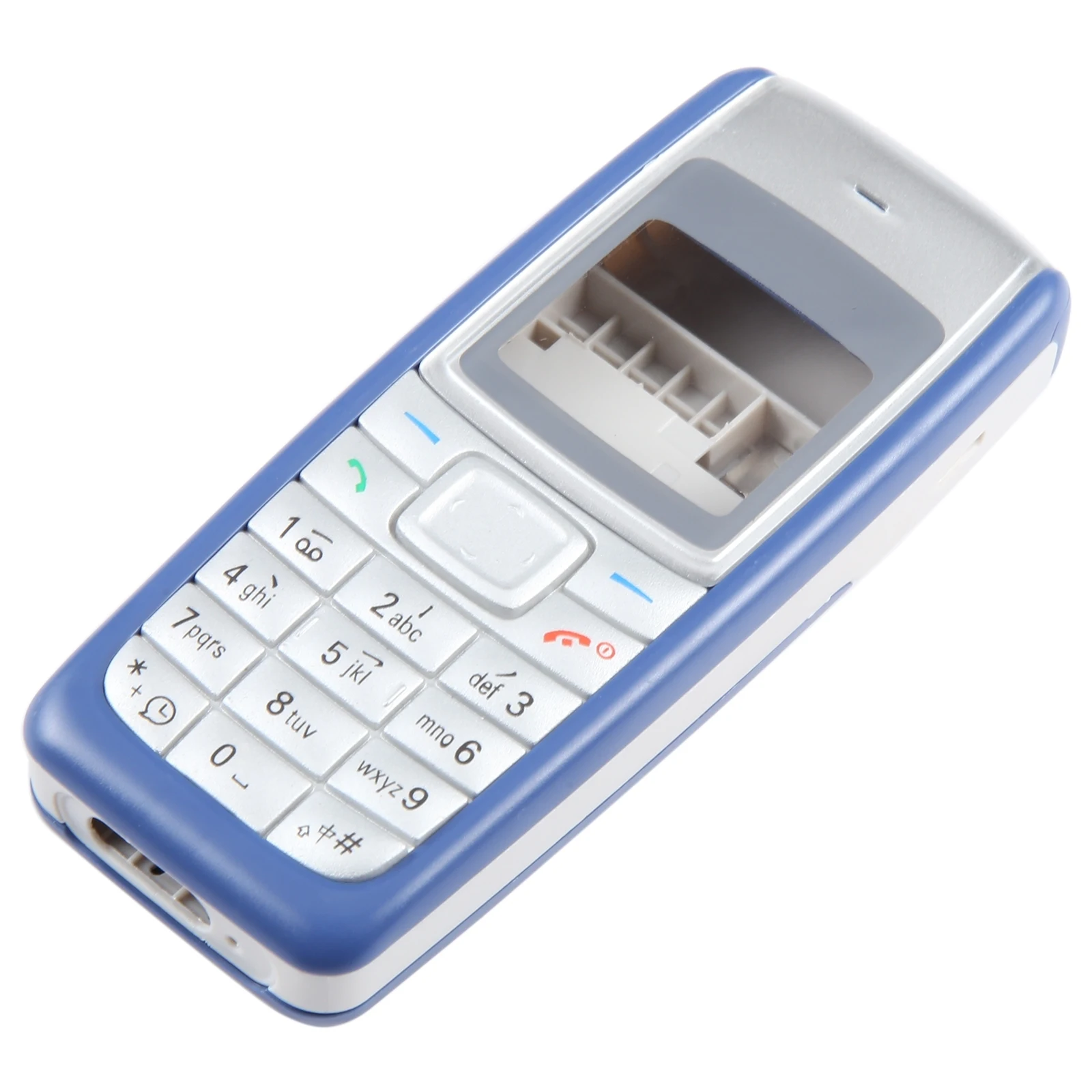 غطاء مبيت كامل لهاتف Nokia 1110 / 1112 حافظة هاتف استبدال الملحقات