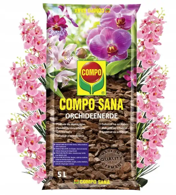 Onderbodem voor orchideeën en orchideeën 5L Aarde