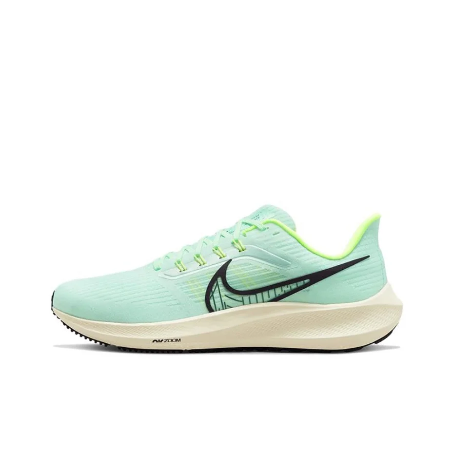 Nike Air Zoom Pegasus 39 Running Shoes Men's Low Top Green/Black DH4071-301