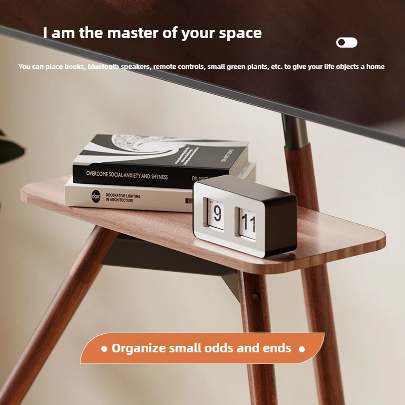 

Solid Wood Antique Style Living Room Bedroom Monitor TV Hanger TV display stand Mobile TV Cabinet Bracket Floor Standing Storage