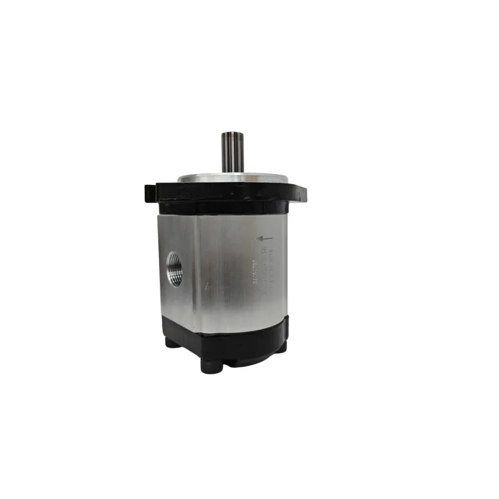 HS38LA2D25J35L8 High‑Pressure Low‑Noise Helical Hydraulic Gear Pump With 10‑Teeth SAE Spline Shaft