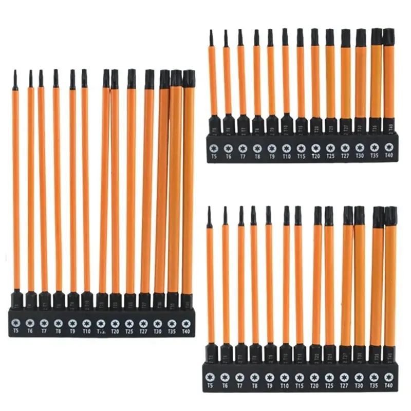 at43-t5-to-t40-torx-screwdriver-bit-set-39pcs-s2-steel-bits-solid-plum-bits-75mm-100mm-150mm-magnetic-phosphating-tool-parts