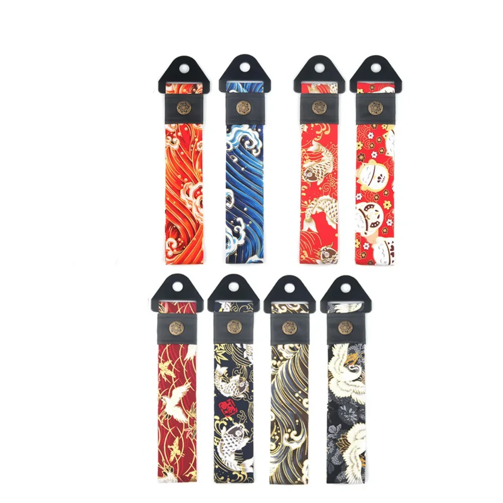 Racing Tow Strap Personalized with Combination of Antiquity Element and Koi Traction Rope Trailer Hook Decorative Trailer Belt