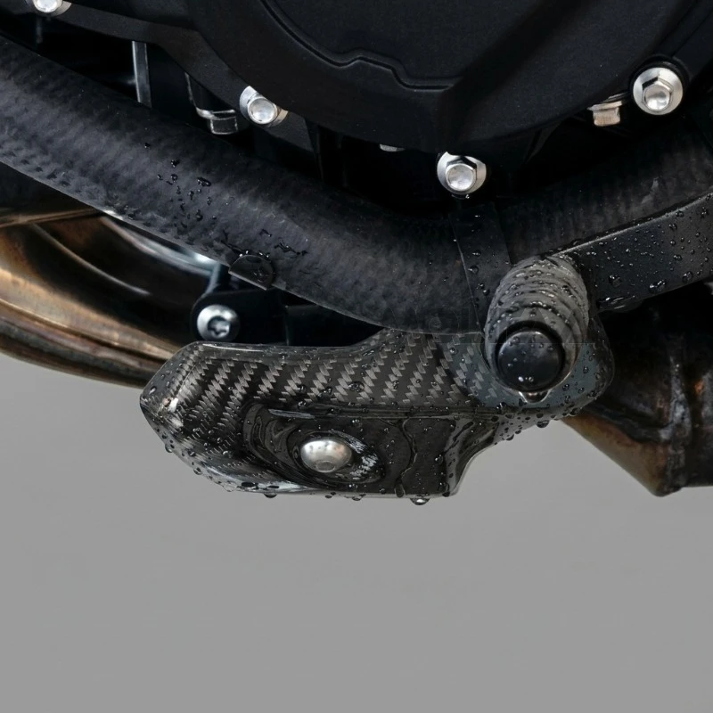 for Triumph Tiger 900 GT 2025 - 2026 Motorcycle Exhaust Pipe Protection Cover Decoration Shell Carbon Fiber Guard Accessories