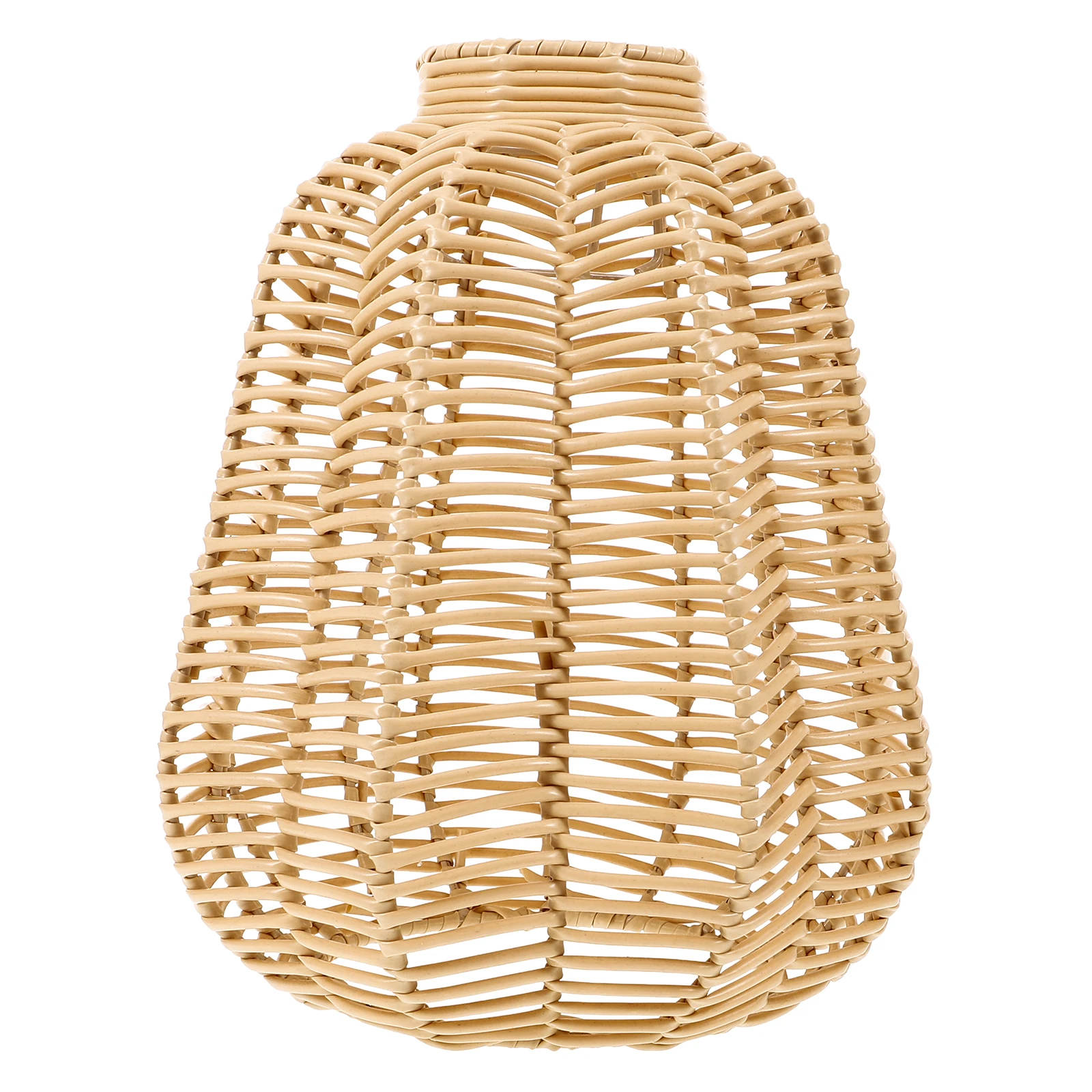 

Rattan Ch Lamp Shade Pendant Light Cover Imitation Woven Rattan Small Lampshade Hanging Ceiling Lighting Home Hotel