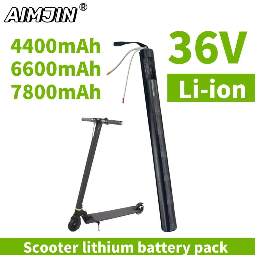 

36V 7800mAh Carbon Fiber Electric Scooter Lithium Battery with XT30+JST Connector for Scooter battery pack