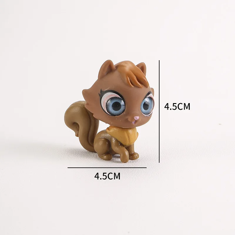 Rare Pet Littlest Pet Shop Toy Cute Stands Cat Dog Rare Original Figure Bobble Head Toy Kitten Collie Spaniel Lps