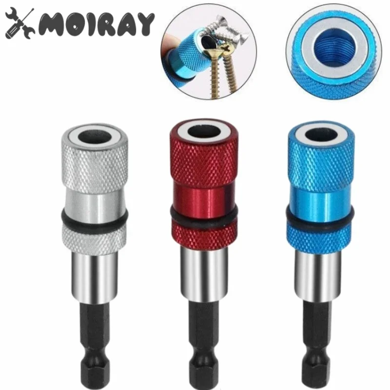 Manyetik Bit Tutucu Tornavida Setleri Hex Sürücü Matkap Uçları ile Bar Uzatma Elektrikli Uçları Tornavida 1/4 Inç Hex Shank
