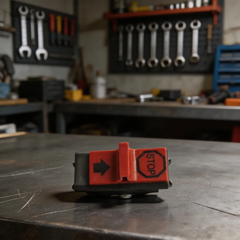 

Replacement Part Rocker-Style Switch ABS Construction Tool-free Installation Straight Pin Orientation Chainsaw Repair