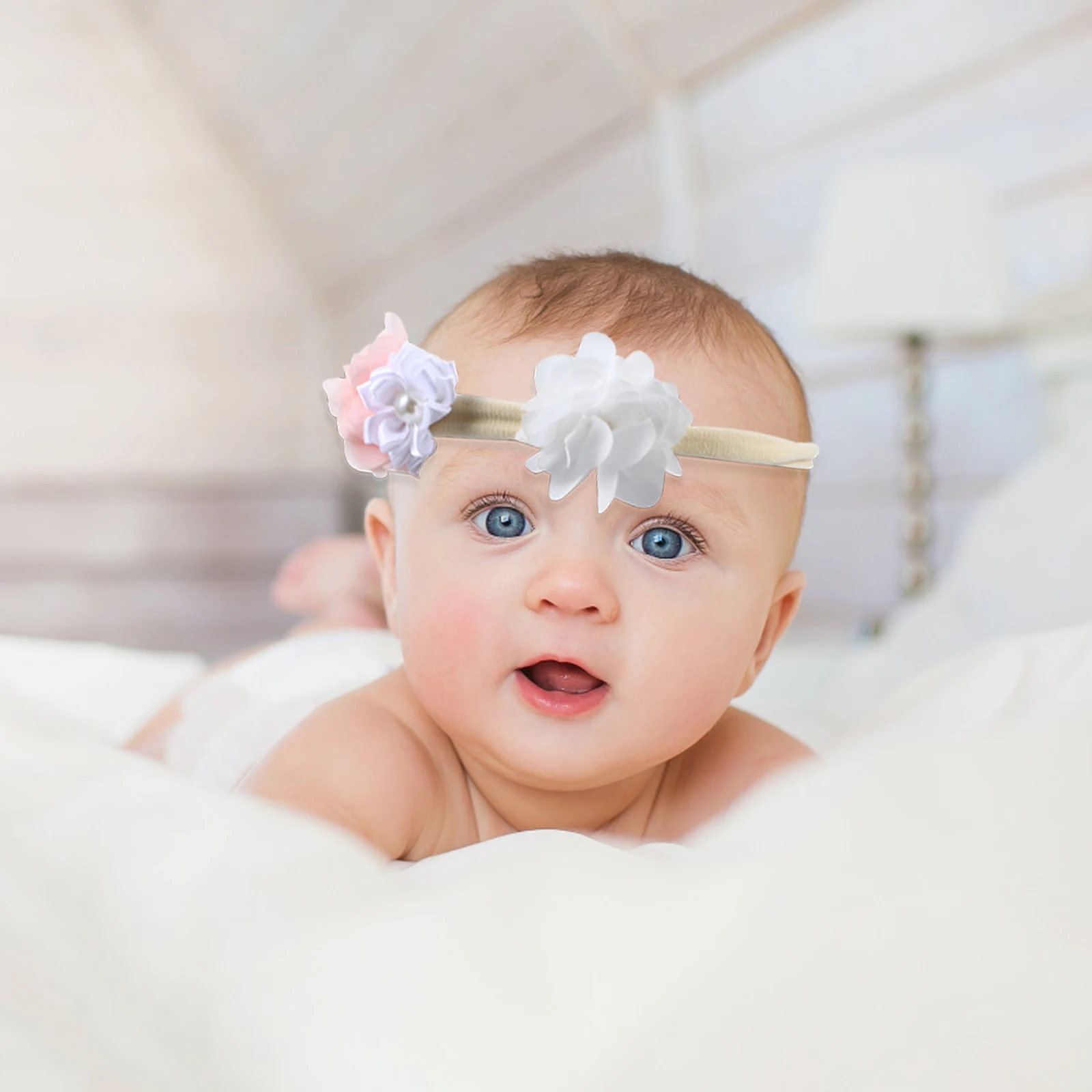 

1 set 1 Set Baby Lace Romper Headband Soft Bodysuit Outfit For Photography Romper Headband Props Costume Baby Shower Gift