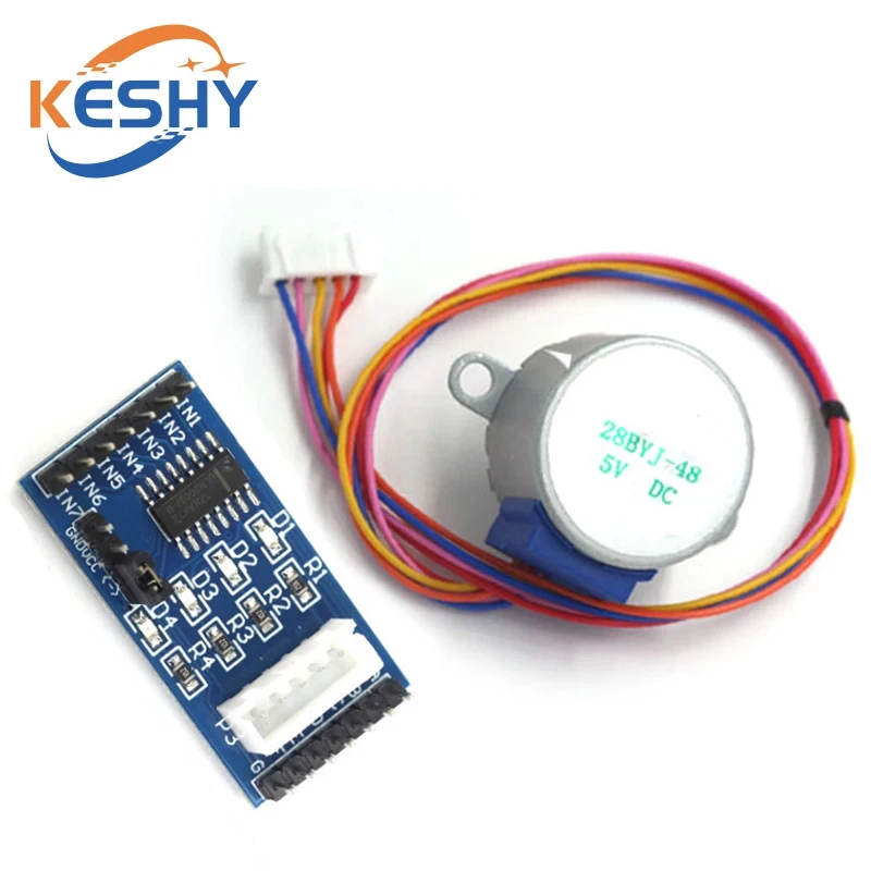 5V 4-Fase 28BYJ-48 DC Gear Stappenmotor ULN2003 Driver Board ULN2003 PIC MCU DIY