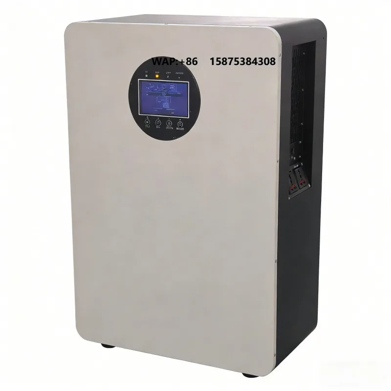 51.2V 200Ah LiFePO4 Solar Energy Storage System 10kWh Energy + 5kW Power CAN RS485/RS-232 Communication All-In-One Portable