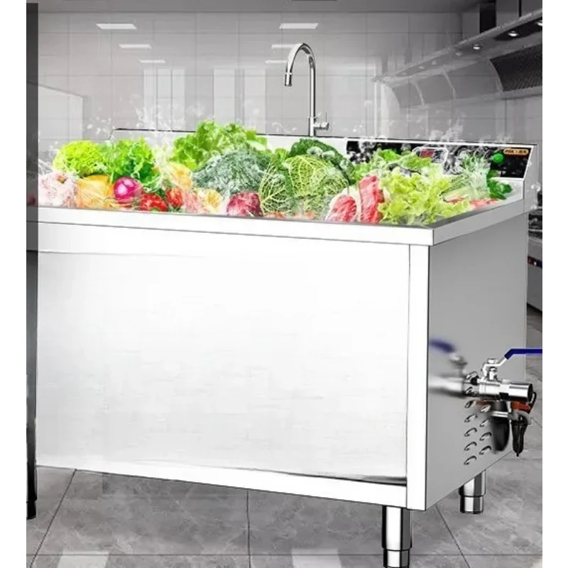 Vegetable washing machine, fully automatic restaurant hotel, vegetable washing machine meat washing machine