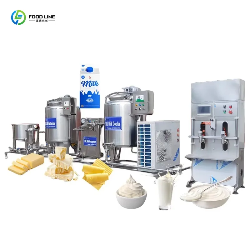 Small Scale 150 Liters Yogurt Production Line Automatic Fermented Milk Pasteurizer Processing Unit