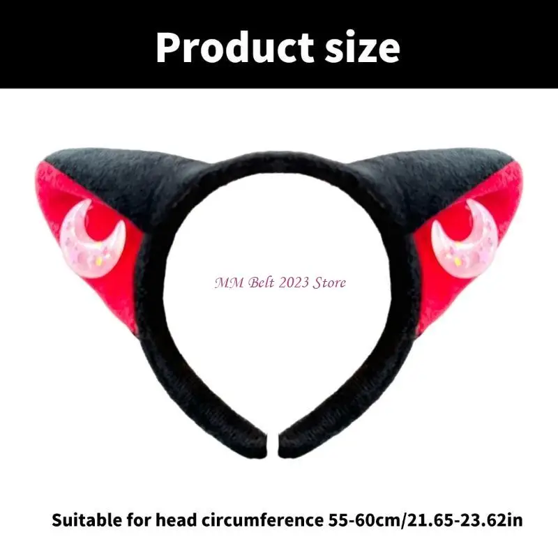 49me cartoon katten oorhoofdband cosplay kostuum haarhoop party headpiece masquerades hoofddekwar dames meisje rollenspel