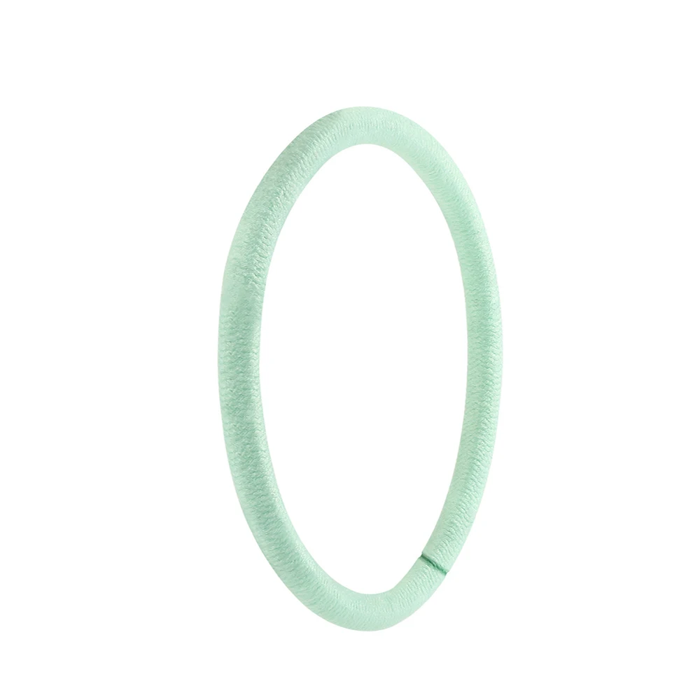 Kép 4: 20 pieces Alkalmazkodó m kötél haja Cirkusz porondja macaron színben Magas Árrugalmasság 4mm Futam haja kötél DIY Párta haja accessor