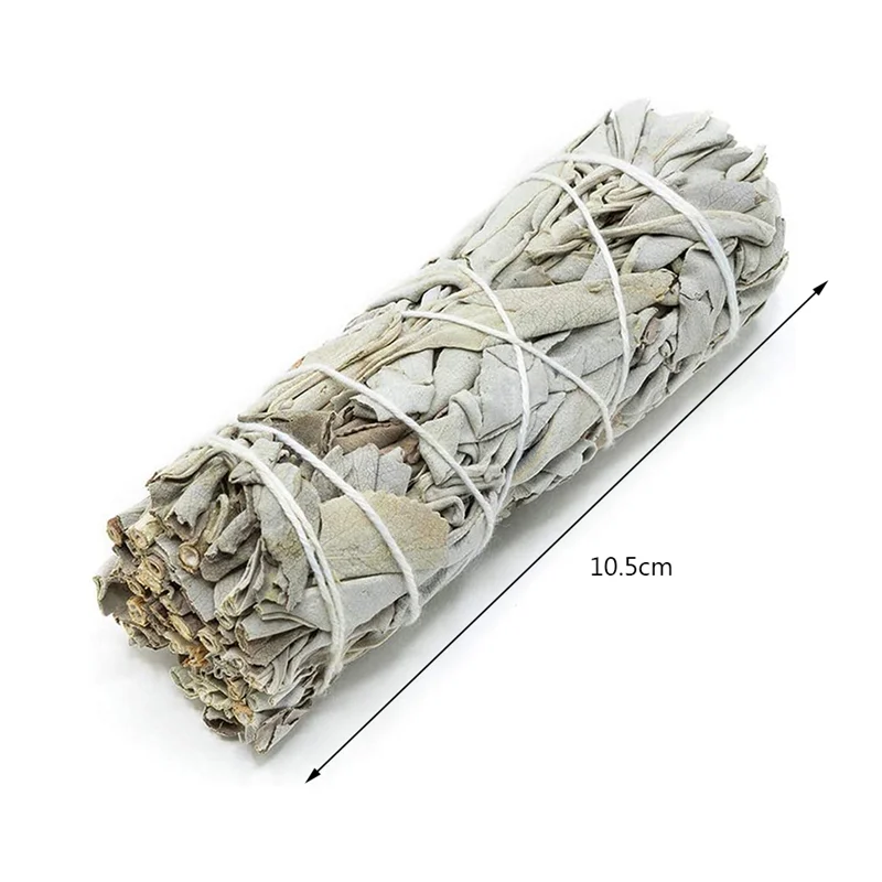 HGFLE-Incense White Sage Bundle Smudge Sticks Home Purification Spiritual Incense Sticksmeditation Portable Energy Cleansing view 5