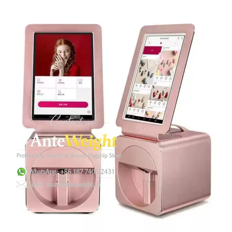 Intelligent LCD Touch Screen X11 Plus O2 Nails Professional Nail Printer Smart Automatic Nail Art DIY Printing Machine