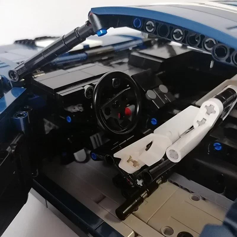 Moc Building Blocks Supercar Model Speed Champion GT500 Technical Bricks DIY Assembly Construction Toys For Childr Holiday Gifts