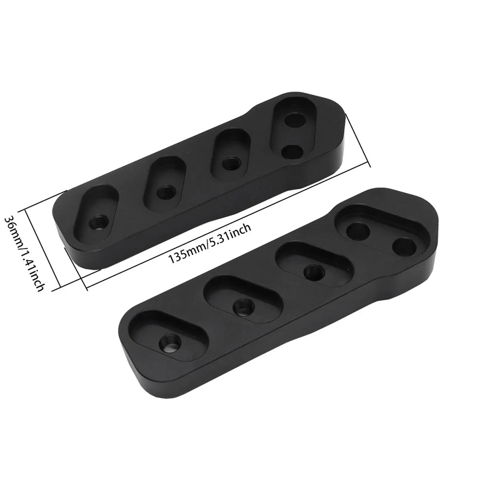 

Passenger Footboard Relocating Kit Adjustable Size for Can-am Spyder Roadster RT LTD SE6 2020 to 2023 Stable Riding