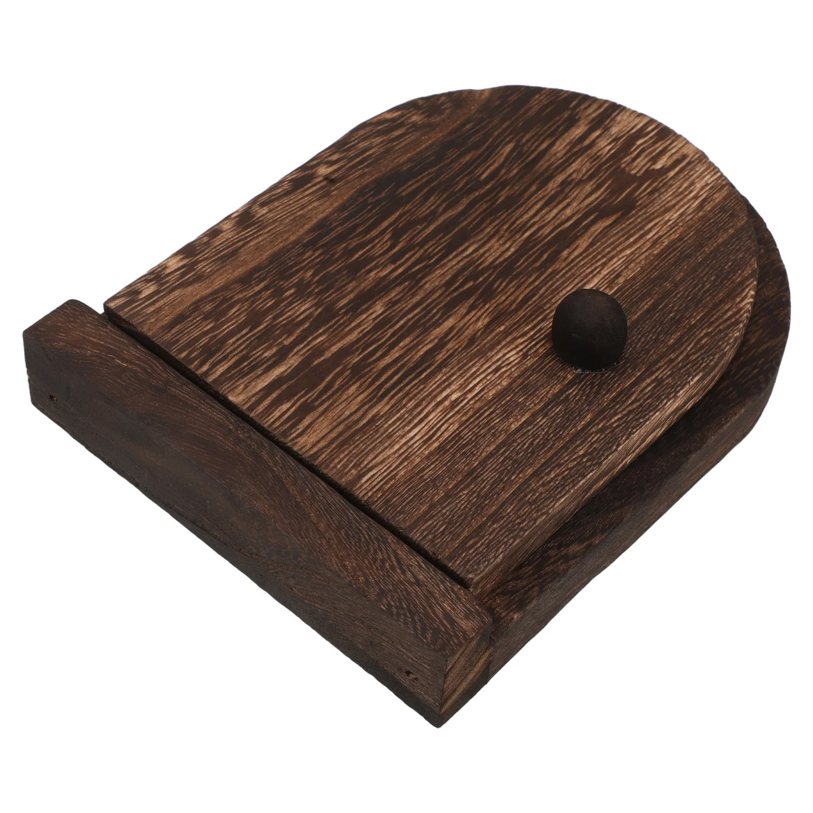 

Solid Wood Light Switch Cover Rustic Door Shape Protective Socket Cover Safety Wall Mounted Outlet Plate Decorative Switch