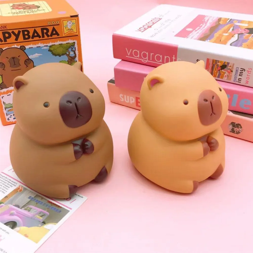 Savings Tank Capybara Sparschwein Große Kapazität Modell Capybara Spardosen Cartoon Sammlerstück Capybara Aufbewahrungsbox