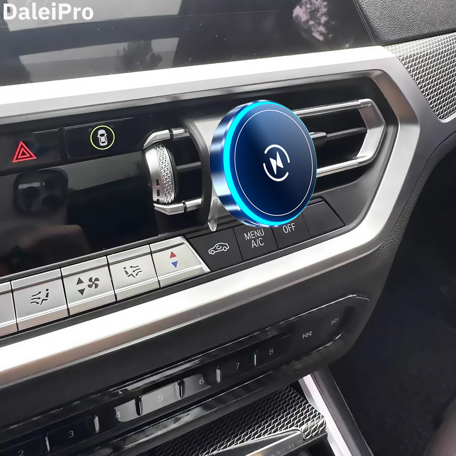 Suporte para Telefone de Carro para BMW Série 3 G20 2019 2020 2021 2022-2025, Carregador Sem Fio Magnético MagSafe