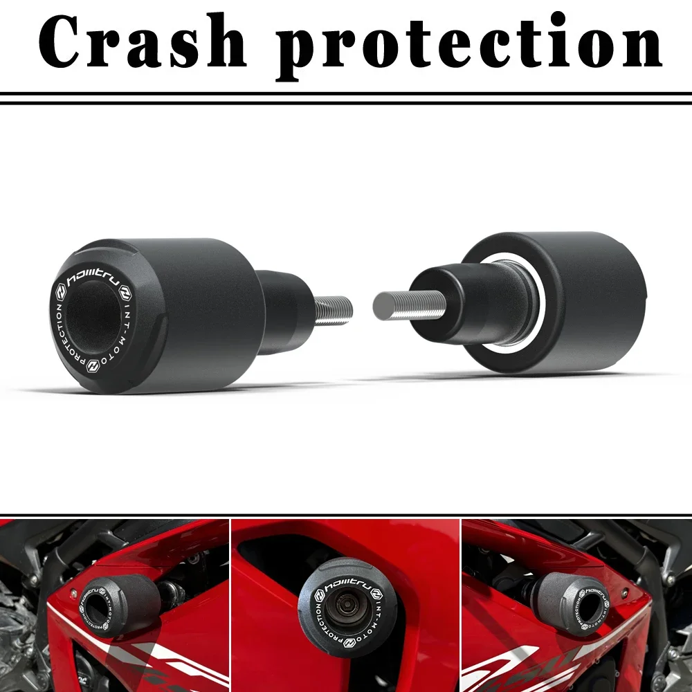 Motorcycle Frame Slider Protector Anti Falling Rod Crash Frame Slider Protect Pad For Yamaha MT-07 FZ07 SXR700 2013-2022