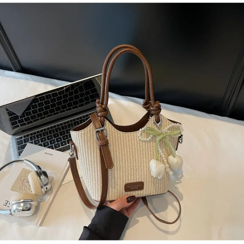 Trendy Classic Diaper Bag For Women Elegant Crossbody Handbag Luxury Designer Minimalist Vintage Large Capacity Tote Bag