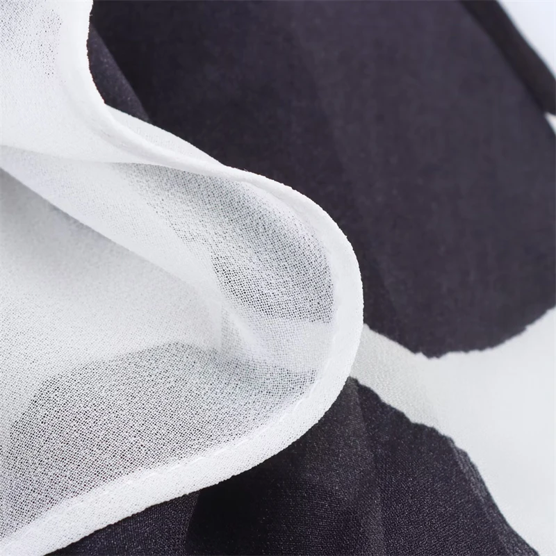 KEYANKETIAN été nouvelles femmes dégradé à pois imprimé robe MIDI style rétro Sexy drapé dos nu sans manches longues robes