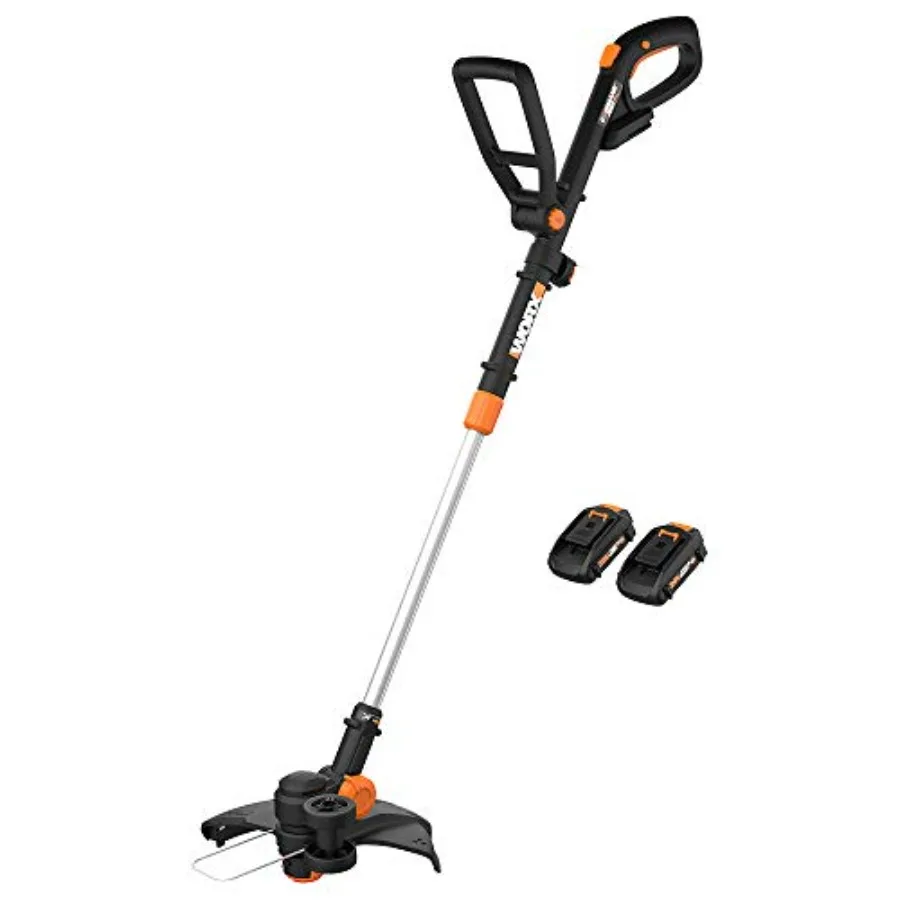 3 in 1 Cordless String Trimmer/Lawn Edger/Mini Mower, 12 Electric Weed Wacker with Command Feed, 20V Weed Eater with 5.5 LBS, 2