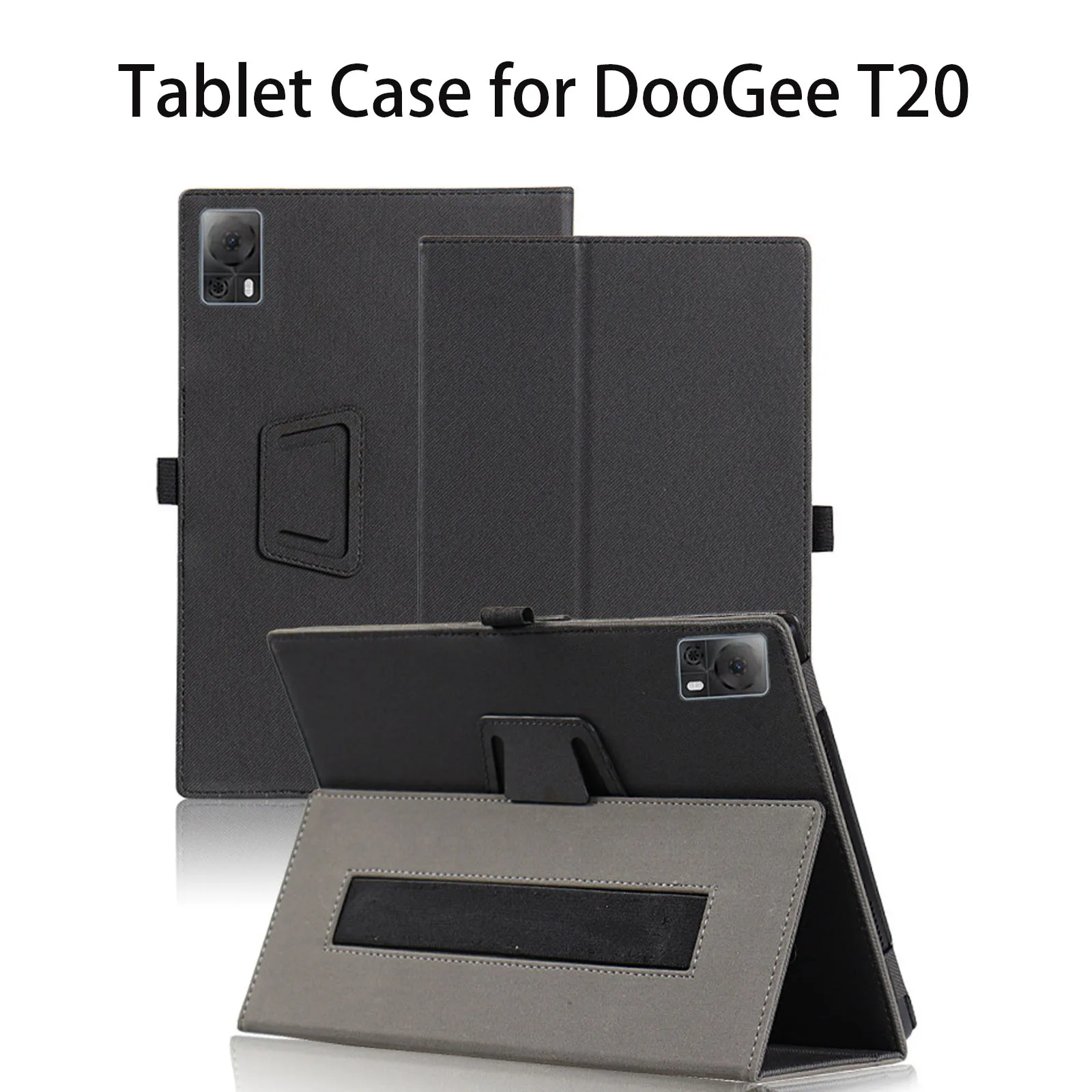 Tablet Case for DooGee T20 T20S Protective Cover Kickstand Function Shockproof (PU leather Material)