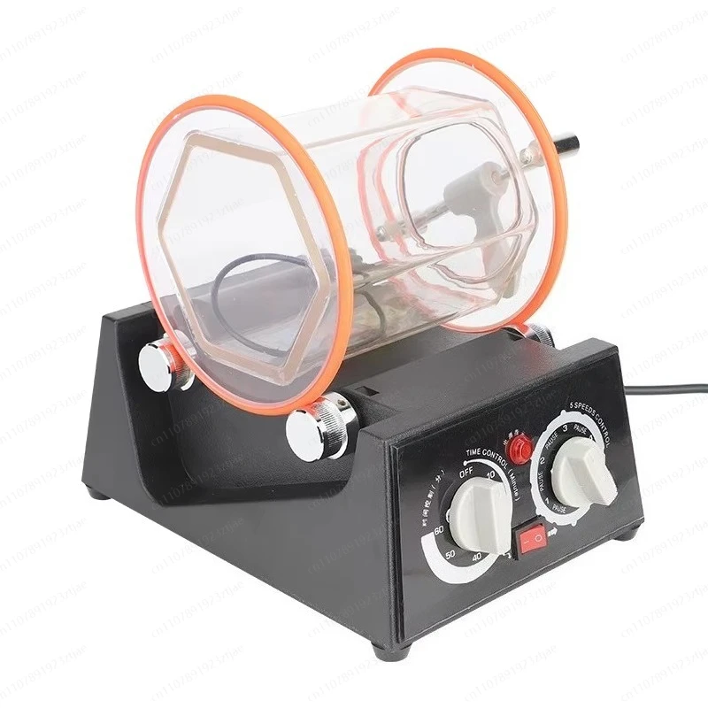 Gold Silver Jewelry Roller Polisher, Ancient Coin Rolling Machine, New machine for Factory, Motor Engine Gear