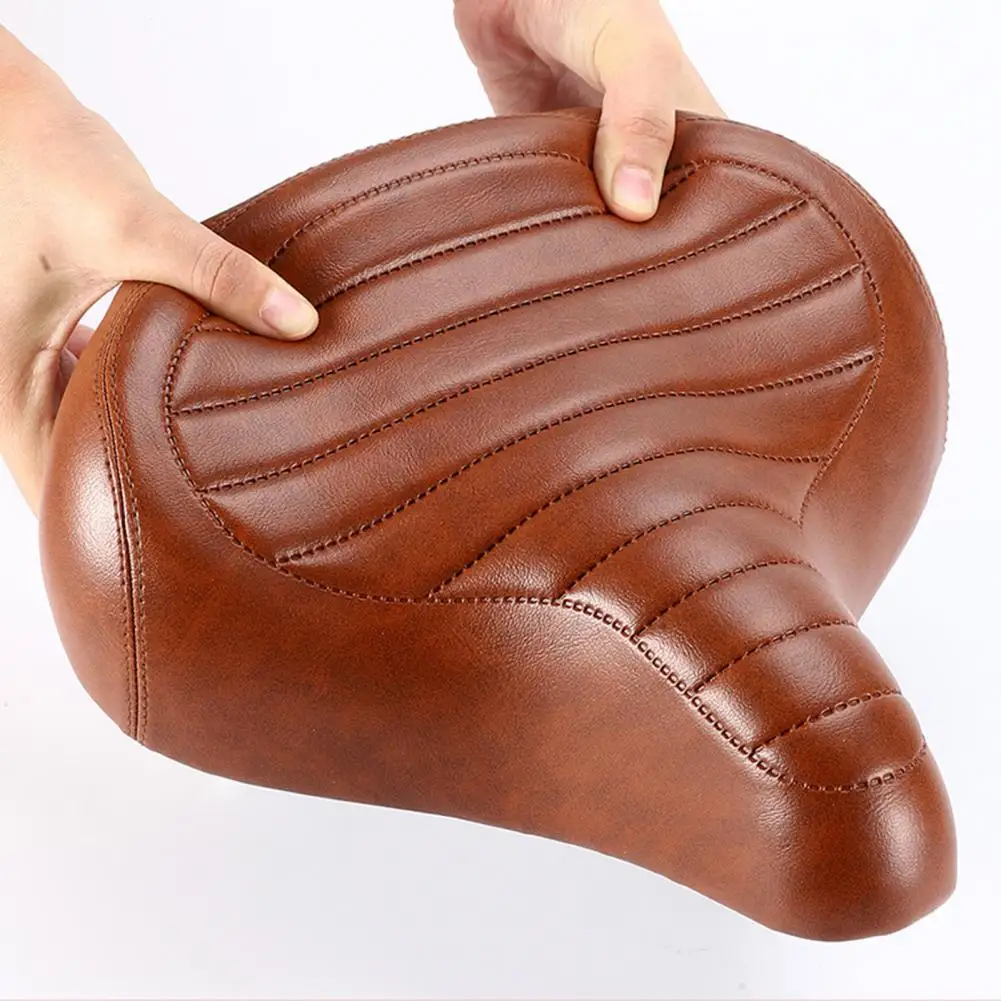 Saddle Parts Ergonomic Wear-resistant Bike Saddle Comfortable Waterproof Cushion for Shock Absorption Ideal Bicycle Seat Parts