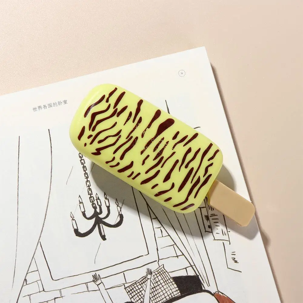 

Уникальный женский головной убор с имитацией еды для девочек, заколка для волос с мороженым, женская заколка для волос, заколки в корейском стиле, аксессуары для волос