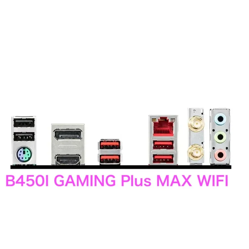 Adecuado para MSI B450I GAMING PLUS MAX WIFI placa base MS-7A40 DDR4 B450 mini-itx placa base 100% probado OK completamente funciona